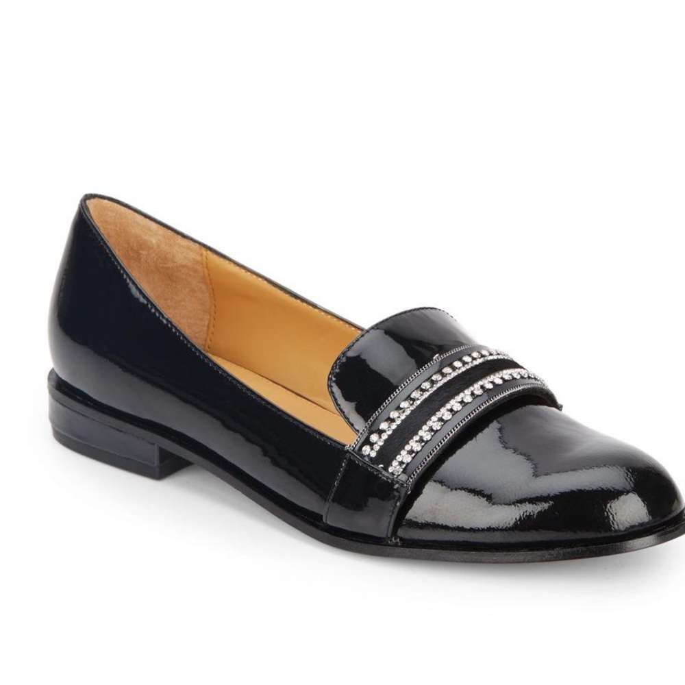 Badgley Mischka Sonoma Leather Loafer shoes 9.5